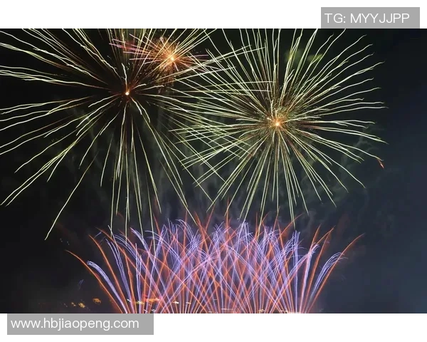 在足球赛场上观赏绚烂烟花点燃激情与梦想的夜晚