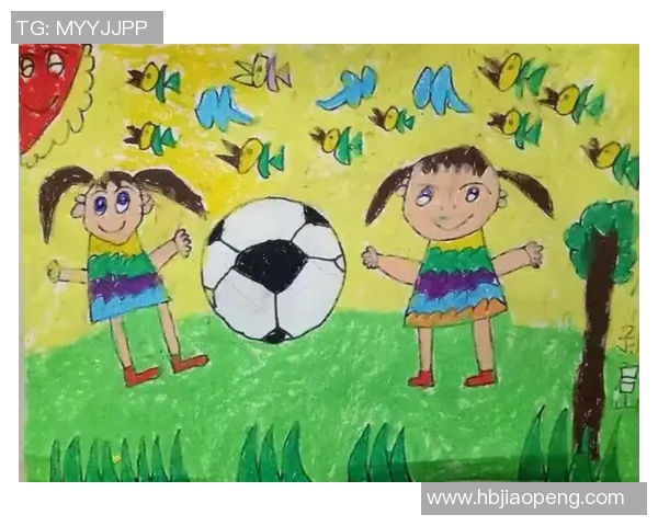 家庭足球画：描绘温馨时刻与亲子互动的快乐场景